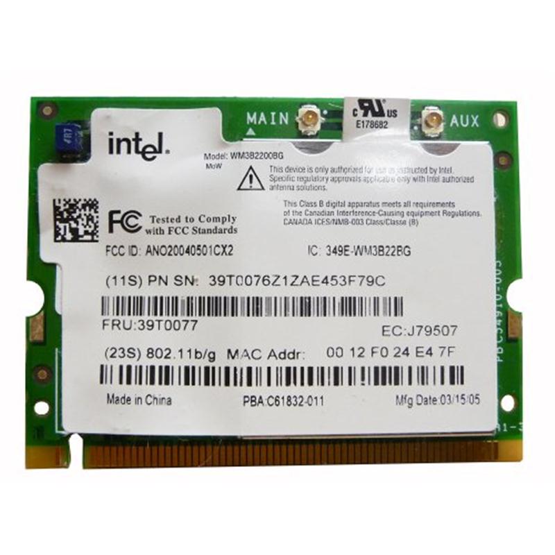 419748-001 HP Mini PCI 54G 802.11b/g High Speed Wireless LAN (WLAN) Network Interface Card
