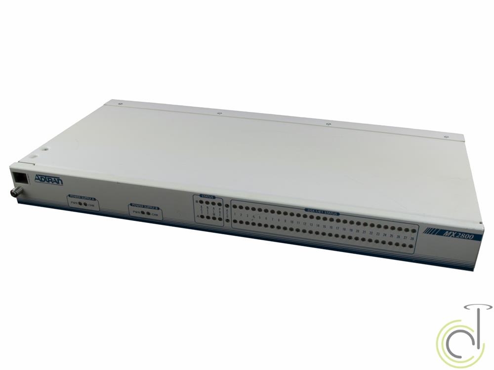 4205290L2 Adtran DS3 Multiplexer Redundant AC with Modem for Mx2800 (Refurbished)