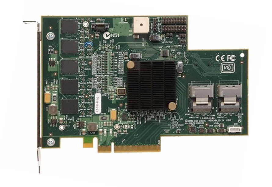 43W4296 IBM ServeRAID MR10i SAS 3Gbps / SATA 3Gbps PCI Express 2.0 x8 0/1/5/6/10/50/60 RAID Controller Card for System x3550 M2