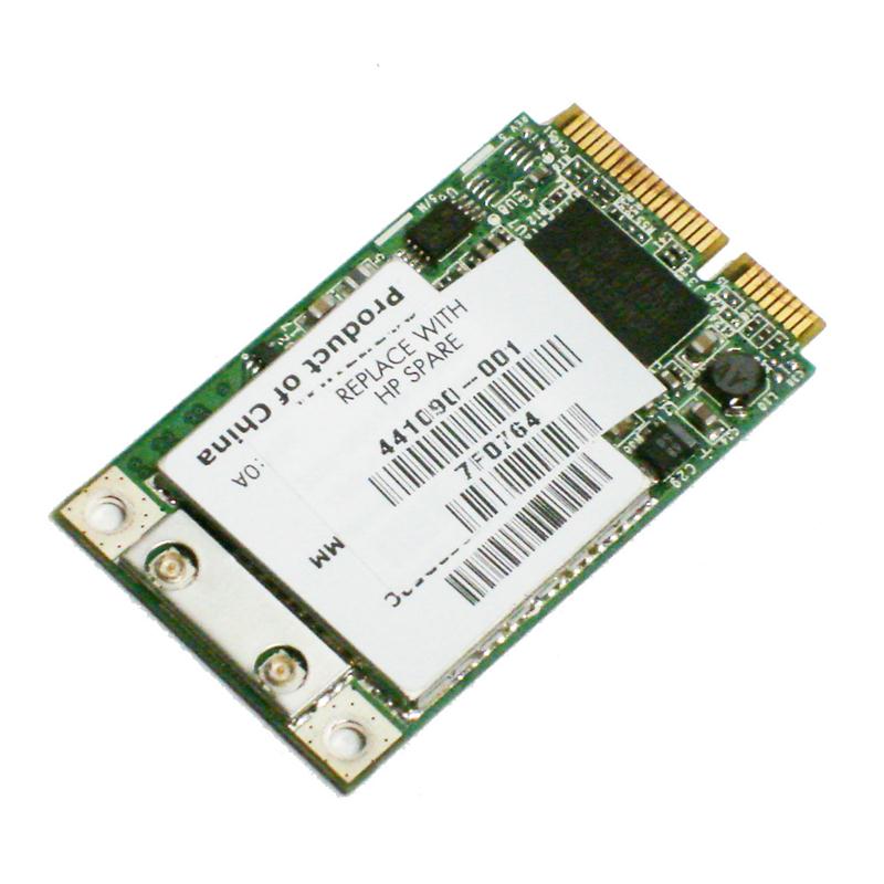 441090-001 HP Mini PCI-Express 54G 802.11b/g High Speed Wireless LAN (WLAN) Network Interface Card for DV2000/DV6000/DV9000 Series Notebooks