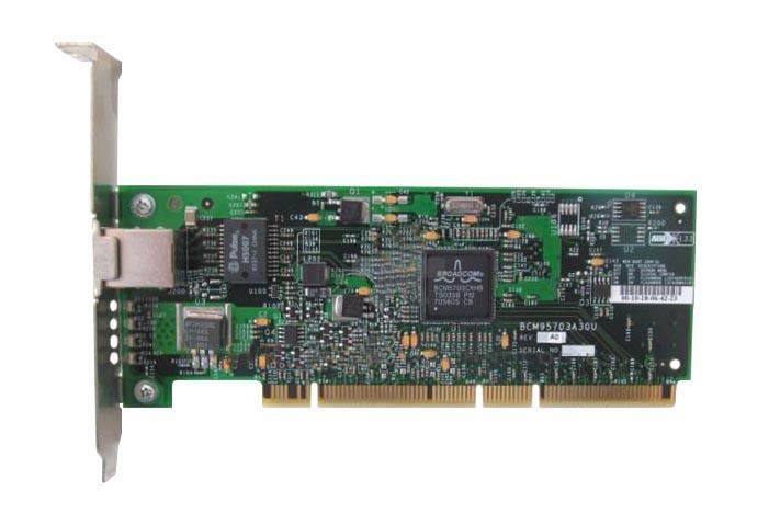 4R672 Dell Broadcom 5703 Single-Port PCI-X Gigabit Network Card for PowerEdge 4600