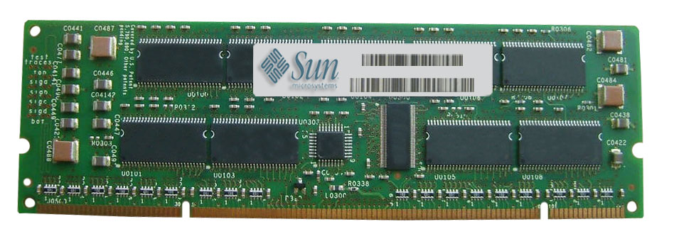 501-7385 Sun 512MB PC100 100MHz ECC Registered 168-Pin DIMM Memory Module