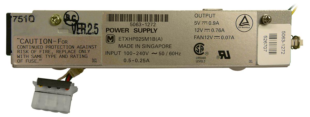 5063-1272 HP AC/DC INTERNAL Power Supply ASSEMBLY