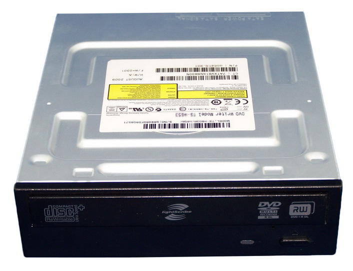 530413-001 HP 16x DVD+/-R/RW SATA Super Multi Dual Layer LightScribe Optical Drive