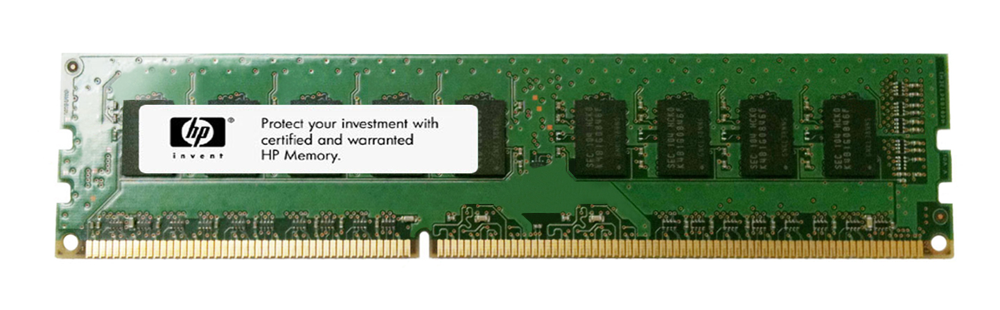 536887R-001 HP 2GB PC3-10600 DDR3-1333MHz ECC Unbuffered CL9 240-Pin DIMM Dual Rank Memory Module