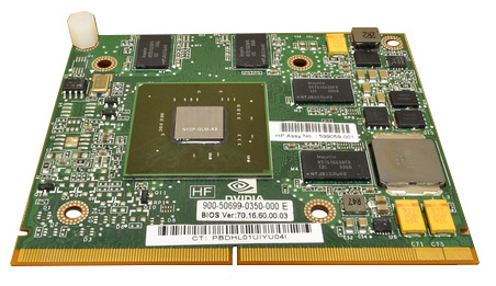 594980-B21 HP NVIDIA Quadro FX880M PCI-Express 2.0 1GB Mezzanine Video Graphics Card
