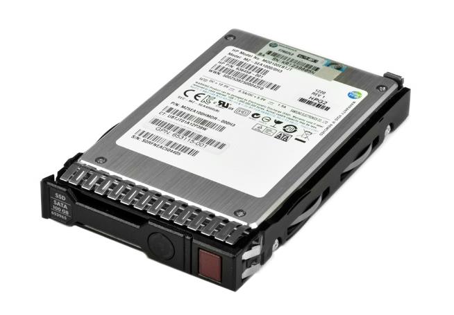 653112-B21 HP 100GB MLC SATA 3Gbps Hot Swap 2.5-inch Internal Solid State Drive (SSD)