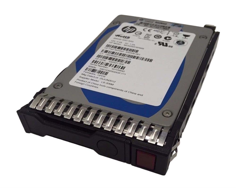 658580-001 HP 200GB MLC SAS 6Gbps Hot Swap Enterprise Mainstram 2.5-inch Internal Solid State Drive (SSD)