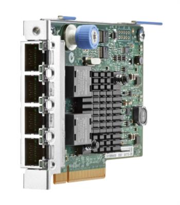 684217-B21 HPE Quad-Ports 1Gbps PCI Express 2.1 x4 366FLR FIO Gigabit Ethernet Network Adapter