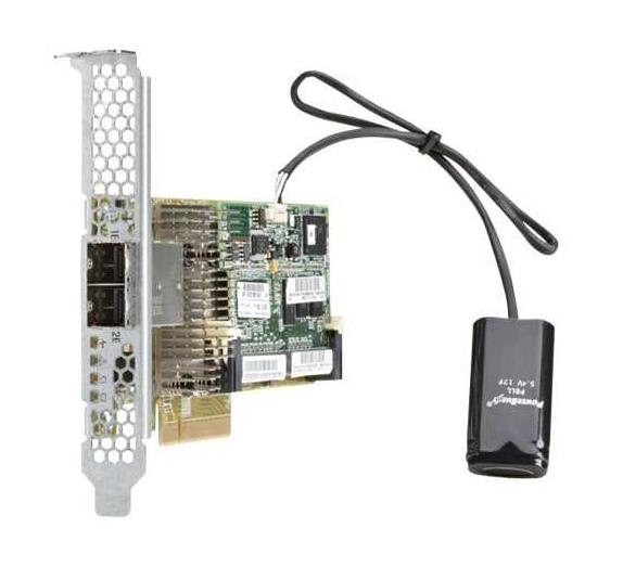 698531-B21 HP Smart Array P431 2GB Cache 2-Port SAS 12Gbps / SATA 6Gbps PCI Express 3.0 x8 0/1/5/6/10/50/60/1ADM/10ADM RAID Controller Card