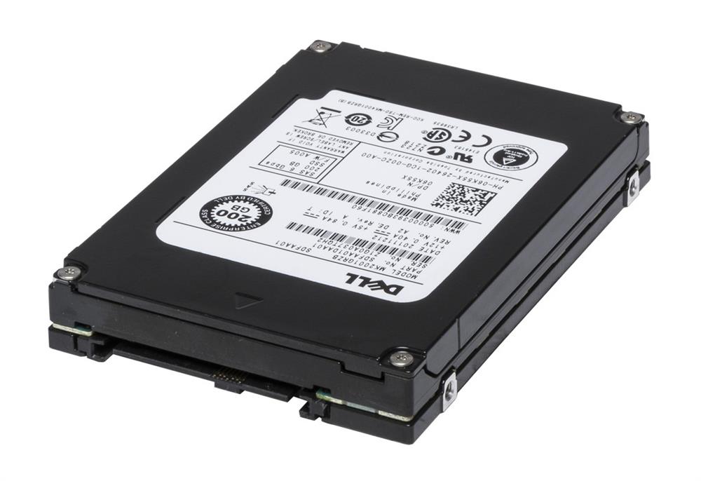 6K55X Dell 200GB SLC SAS 6Gbps 2.5-inch Internal Solid State Drive (SSD)