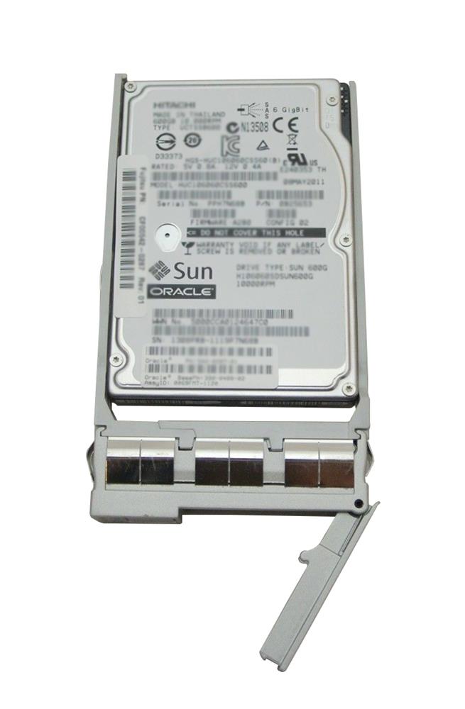 7106617 Sun Oracle 1.2TB 10000RPM SAS 6Gbps 2.5-inch Internal Hard Drive with Bracket