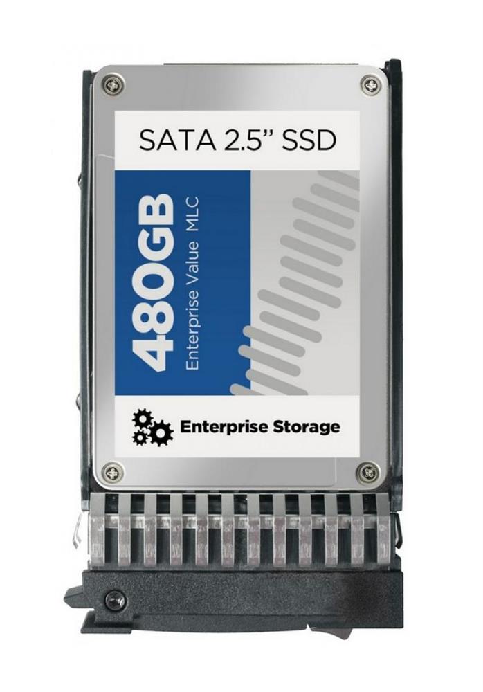 728741-B21 HP 480GB MLC SATA 6Gbps Hot Swap Value Endurance 3.5-inch Internal Solid State Drive (SSD)