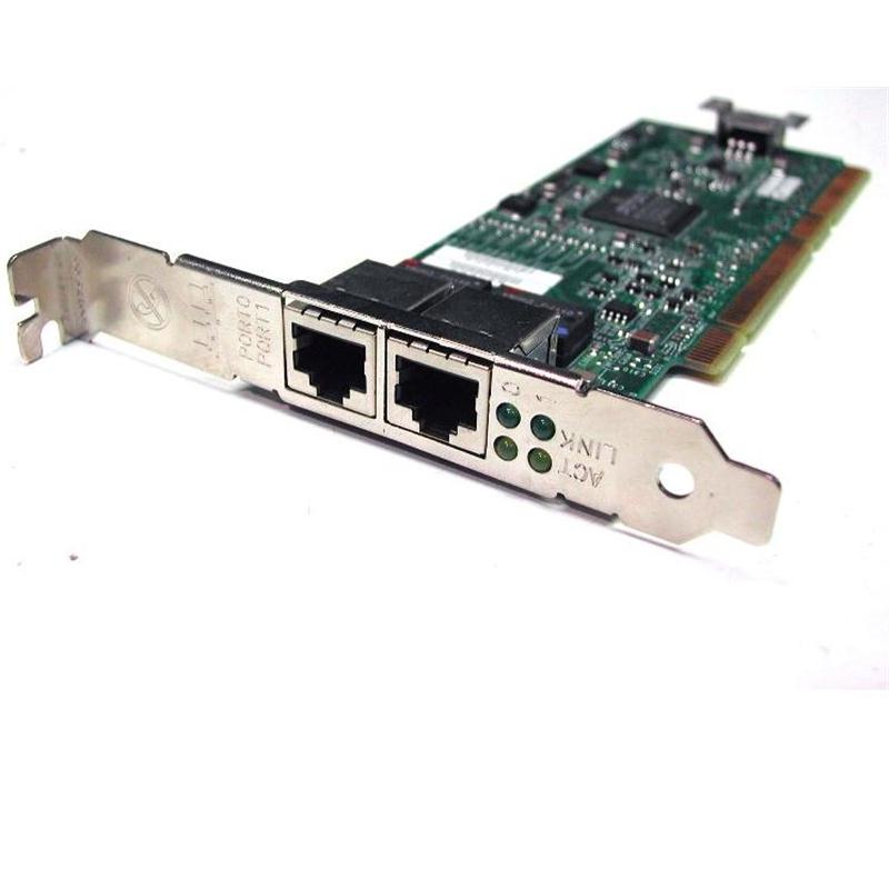 73P4209-02 IBM NetXtreme 1000 T+ Dual-Ports RJ-45 1Gbps 10Base-T/100Base-TX/1000Base-T PCI-X Gigabit Ethernet Network Adapter for xSeries 366