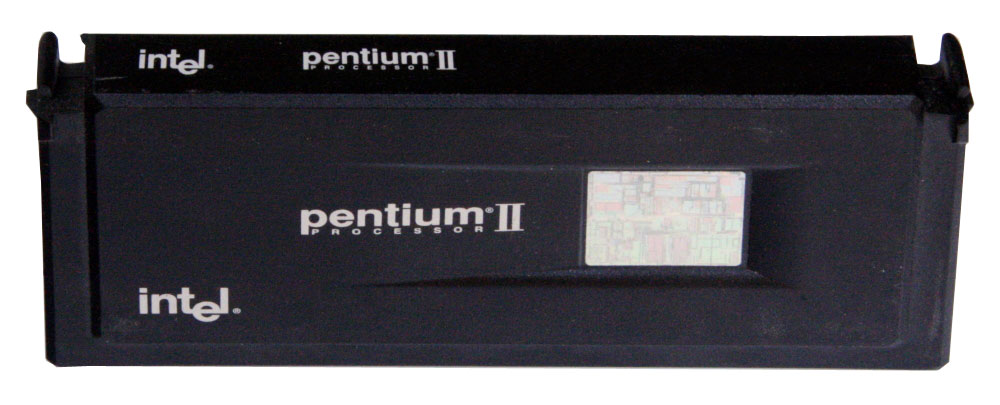 80523PY350512PE Intel Pentium II 350MHz 100MHz FSB 512KB L2 Cache Socket Slot 1 Processor