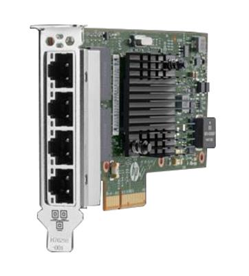811546-B21 HP 366T Quad-Ports RJ-45 1Gbps Gigabit Ethernet PCI Express 2.1 x4 Network Adapter 
