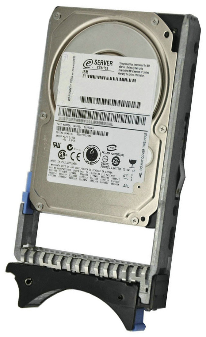 85Y5863 IBM 450GB 10000RPM SAS 6Gbps Hot Swap 2.5-inch Internal Hard Drive with Tray for Storwize V7000