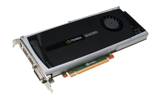 89Y8627 IBM Nvidia Quadro 4000 2GB GDDR5 Dual Link DVI / DisplayPort Video Graphics Card