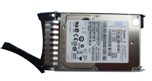 90Y8873 IBM 600GB 10000RPM SAS 6Gbps Hot Swap 64MB Cache 2.5-inch Internal Hard Drive with Tray