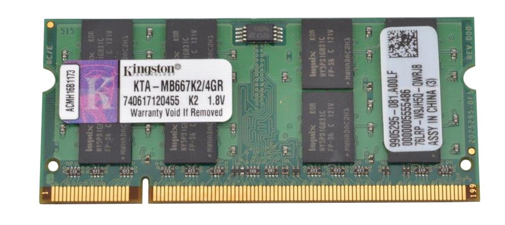 Kingston 4gb Apple memory (740617120455)
