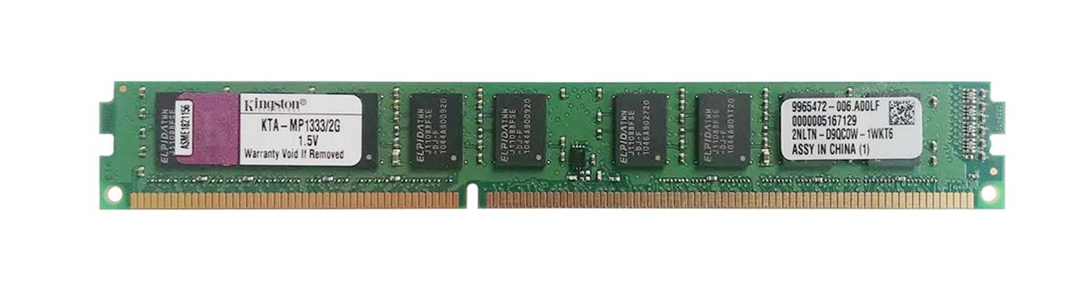 9965472-006.A00LF Kingston 2GB DDR3 PC10600 Memory