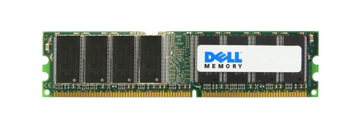 A0742775 Dell 1GB PC3200 DDR-400MHz ECC Unbuffered 184-Pin DIMM Memory Module for PowerEdge 700