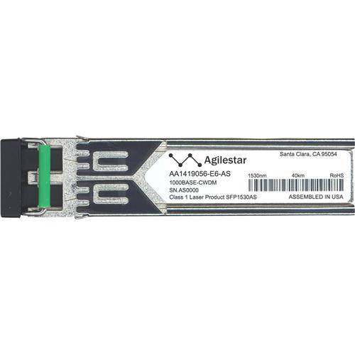 AA1419056-E6-AS Agilestar 1Gbps 1000Base-CWDM Single-mode Fiber 40km 1530nm Duplex LC Connector SFP (mini-GBIC) Transceiver Module for Nortel Compatible