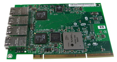 AB54560001 HP Quad-Ports RJ-45 1Gbps 10Base-T/100Base-TX/1000Base-T Gigabit Ethernet PCI-X Server Network Adapter by Intel