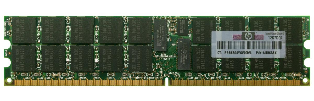 AB565AX HP 2GB PC2-4200 DDR2-533MHz ECC Registered CL4 240-Pin DIMM Memory Module