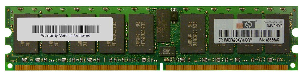 AB566AX HP 4GB PC2-4200 DDR2-533MHz ECC Registered CL4 240-Pin DIMM Single Rank Memory Module