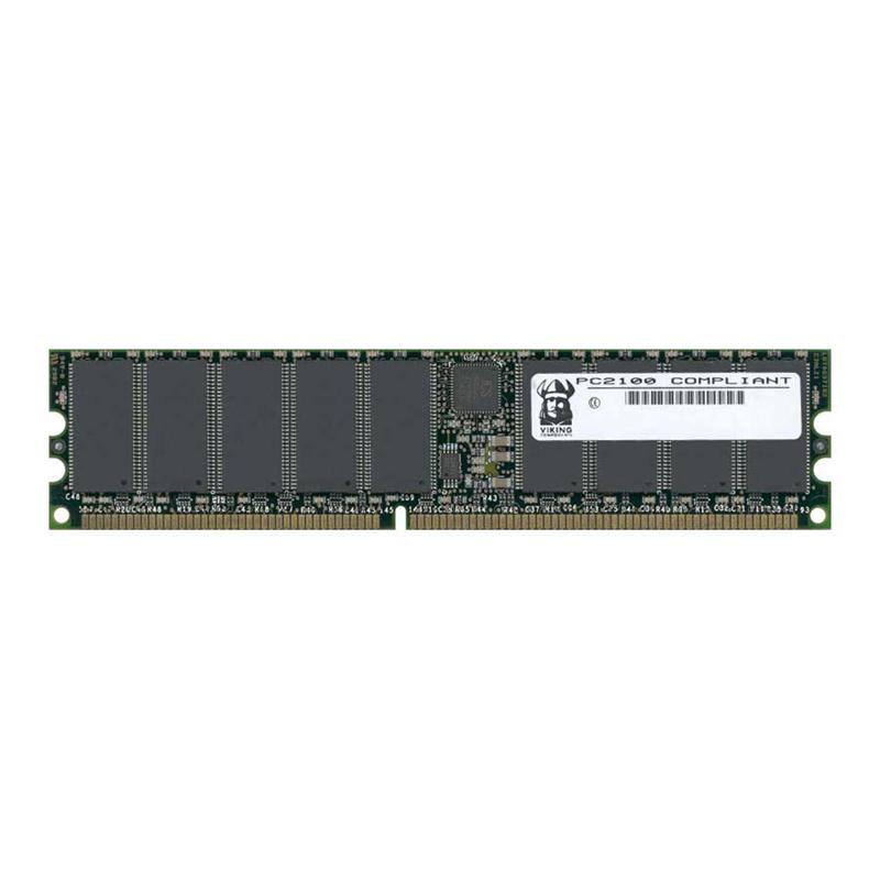 AC2100DDR/1GB Viking 1GB PC2100 DDR-266MHz Registered ECC CL2.5 184-Pin DIMM 2.5V Memory Module