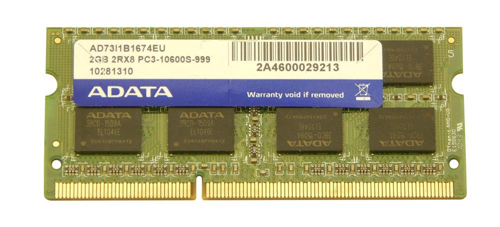 Adata Ram 4gb 2rx8 Pc3 Samsung 10600s 999 Adata AD73I1B1674EU