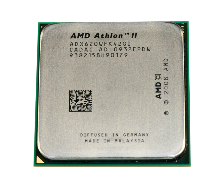 ADX620WFK42GI AMD Athlon II X4 620 Quad-Core 2.60GHz 4000MHz HT 2MB L2 Cache Socket AM3 PGA-941 Processor
