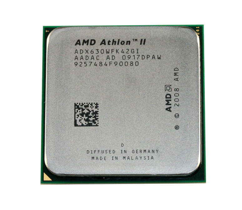 ADX630WFK42GI AMD Athlon II X4 630 Quad-Core 2.80GHz 4000MHz HT 2MB L2 Cache Socket AM3 PGA-941 Processor