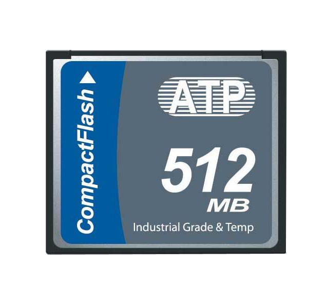 AF512CFI-6AAXX ATP 512MB SLC ATA/IDE (PATA) CompactFlash (CF) Internal Solid State Drive (SSD) (Industrial Grade)