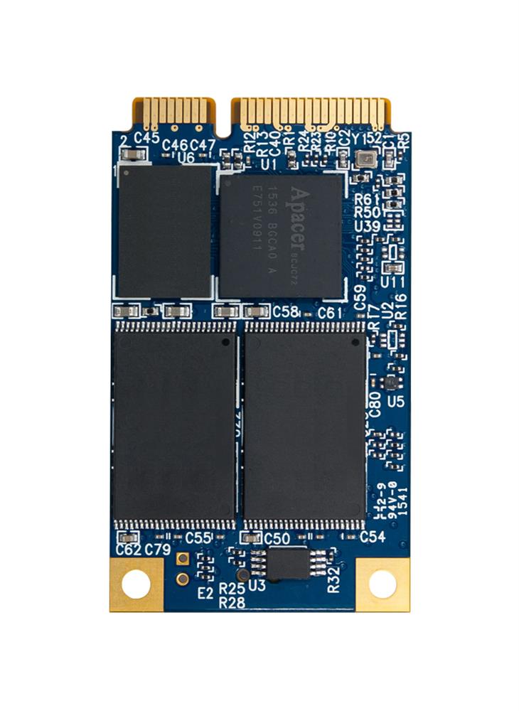 APSDM008GM4WN-6ATMW Apacer A1-M Series 8GB MLC SATA 6Gbps mSATA Internal Solid State Drive (SSD) (Industrial Grade)