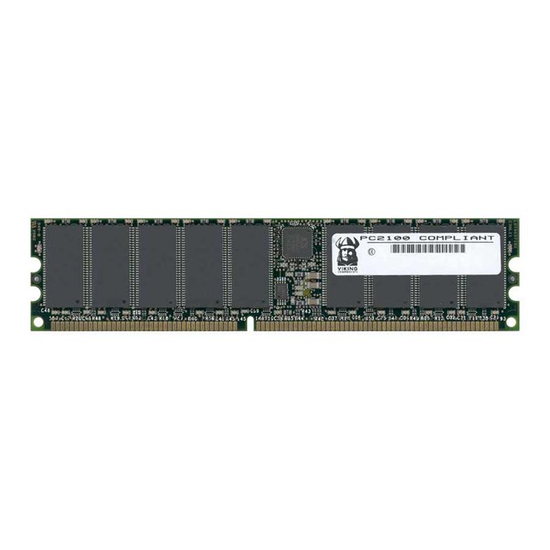 AR51272RDDR Viking 4GB PC2100 DDR-266MHz Registered ECC CL2.5 184-Pin DIMM 2.5V Memory Module