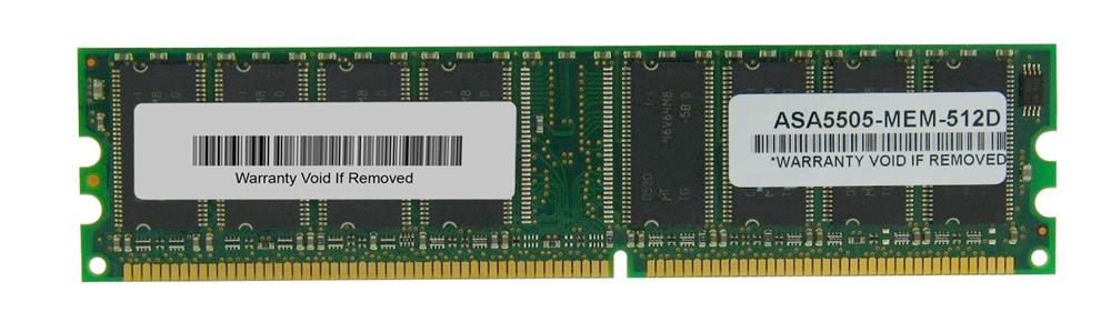 ASA5505-MEM-512D Cisco 512MB 184-Pin DRAM Memory Upgrade for ASA5505 Series