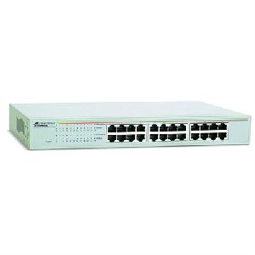 AT-GS900/24-10 Allied Telesis 24-Ports 10/ 100/ 1000Base-T Unmanaged Switch (Refurbished)