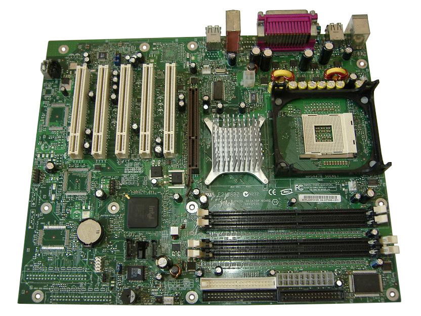 BOXD865PERL Intel D865PERL Desktop Motherboard 865PE Chipset Socket PGA-478 1 x Processor Support (Refurbished)