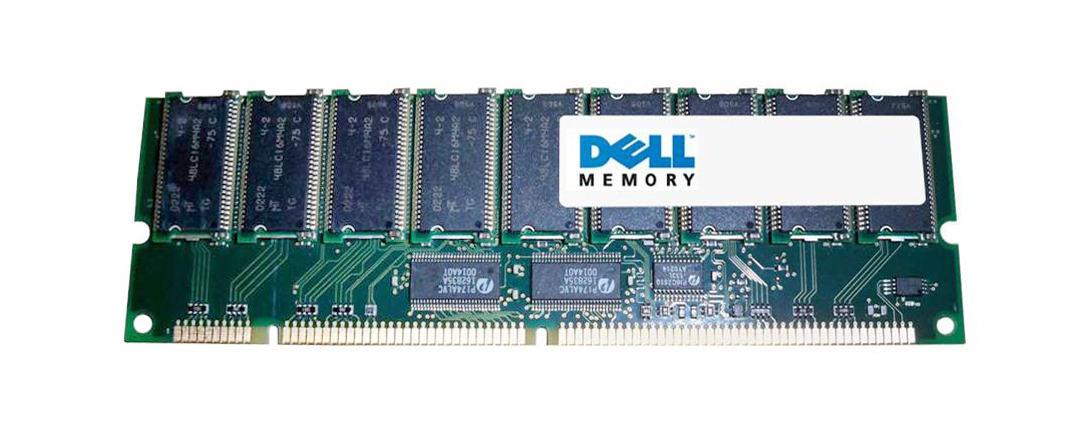 C1060 Dell 1GB PC133 133MHz ECC Registered CL3 168-Pin DIMM Memory Module