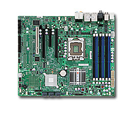C7X58-O SuperMicro C7X58 Socket LGA 1366 Intel X58 Express + ICH10R Chipset Intel Core i7 / Core i7 Extreme Edition/ Xeon 5500/3500 Series Processors Support DDR3 6x DIMM 6 SATA 3.0Gb/s ATX Server Motherboard (Refurbished)