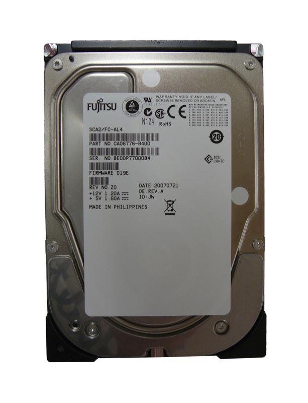 CA06776-B400 Fujitsu Enterprise 300GB 15000RPM Fibre Channel 4Gbps 16MB Cache 3.5-inch Internal Hard Drive