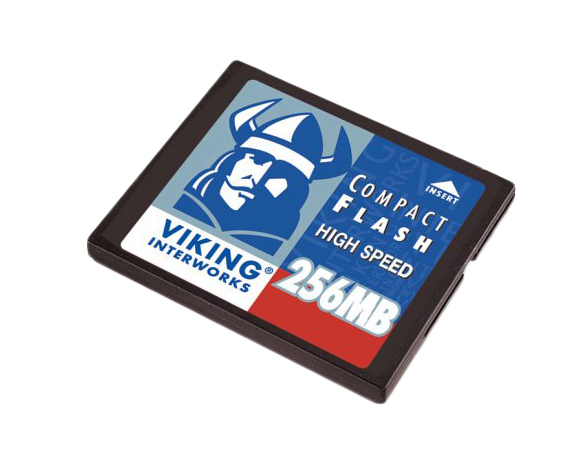 CF256M-HS Viking 256MB 36X High Speed CompactFlash (CF) Memory Card