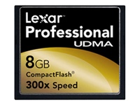 CF8GB-300-386 Lexar Professional 8GB 300X UDMA CompactFlash (CF) Memory Card