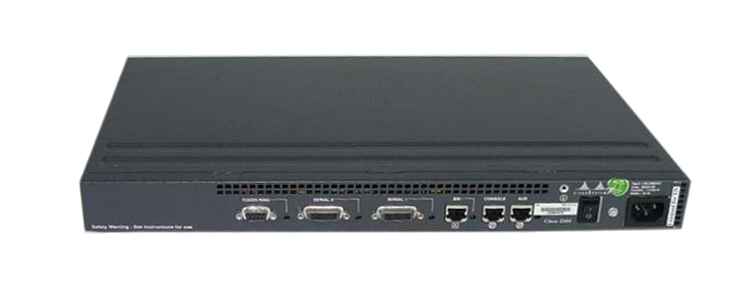 CISCO2504-DC Cisco 2504 Router 1 x Token Ring 2 x Serial 1 x ISDN BRI WAN (Refurbished)