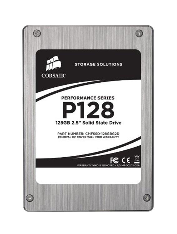 CMFSSD-128GBG2D Corsair Performance P128 Series 128GB MLC SATA 3Gbps 2.5-inch Internal Solid State Drive (SSD)