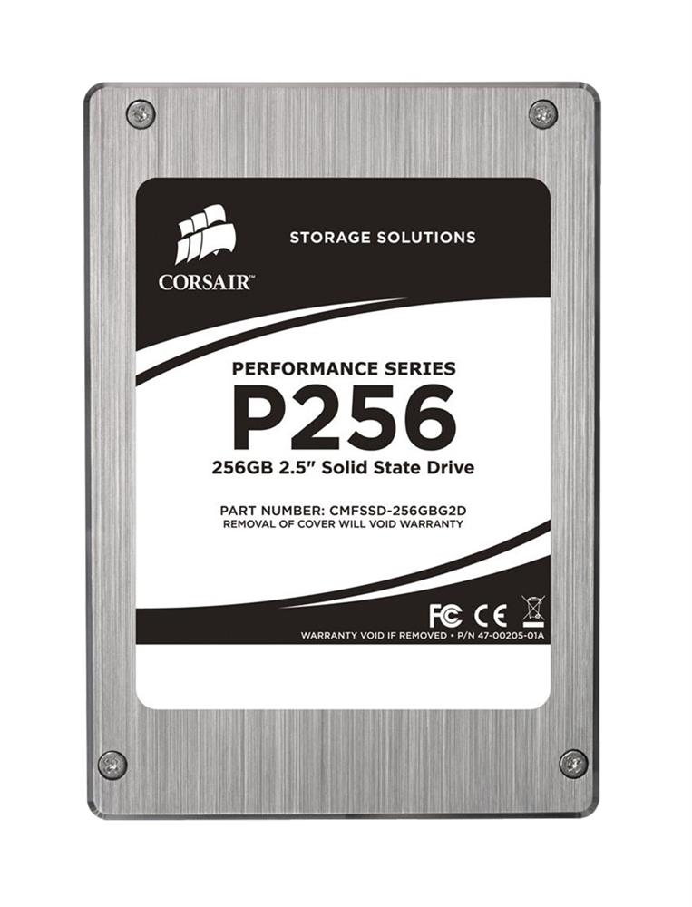 CMFSSD-256GBG2D Corsair Performance P256 Series 256GB MLC SATA 3Gbps 2.5-inch Internal Solid State Drive (SSD)