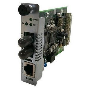 CRMFE1014-200 Transition Fast Ethernet 100Base-FX/TX SNMP Slide in Module Media Converter