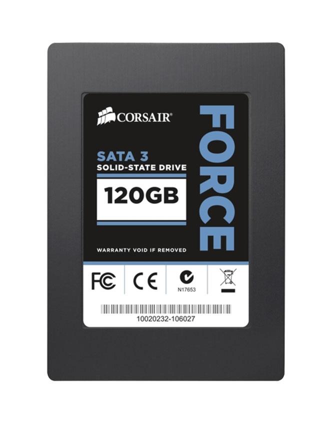 CSSD-F120GB3A-NB Corsair Force 3 Series 120GB MLC SATA 6Gbps 2.5-inch Internal Solid State Drive (SSD)